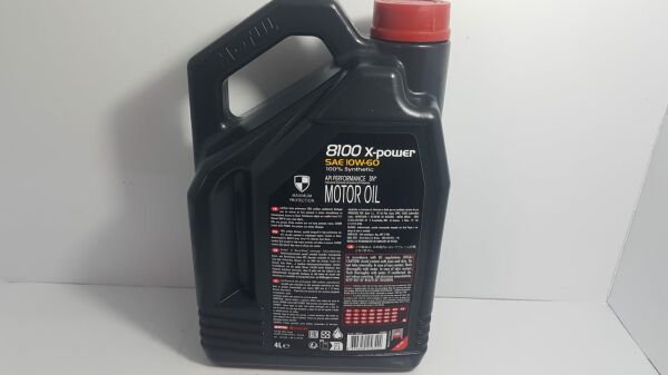 Yağ 10W60 4Lt Motul X-Power 8100