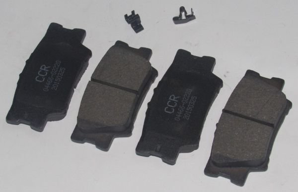 RAV-4 2006-2015 / CAMRY 2006-2011 / YARİS 2006- FREN BALATASI ARKA DİSK