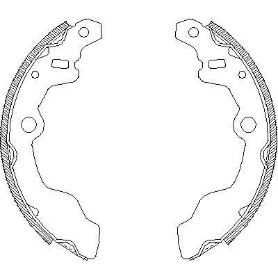 ARKA FREN BALATA (PABUC) - TATA-INDICA 98- / INDIGO 03- / MARINA 03-