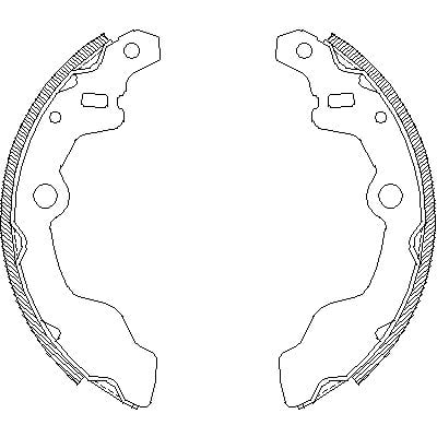 ARKA FREN BALATA (PABUC) - TATA-INDICA 98- / INDIGO 03- / MARINA 03-