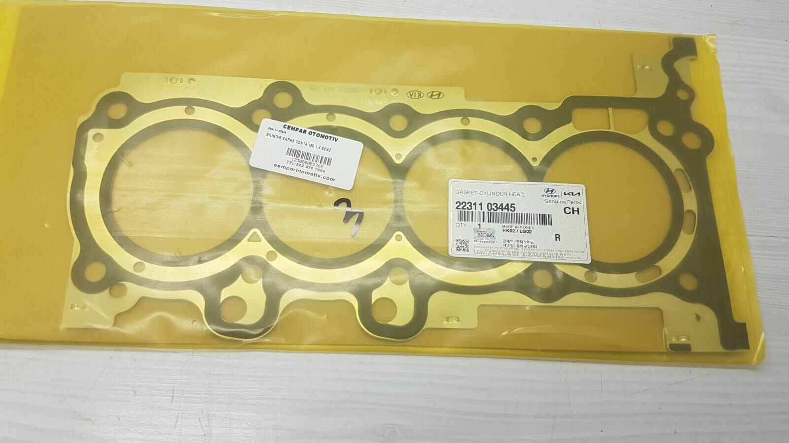 Silindir Kapak Conta i20 1.4 Benz