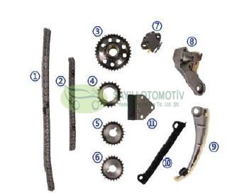 ZINCIR SETI VITARA 98- 2.0 J20 (11 PARCA) / BALENO 1.8 J18