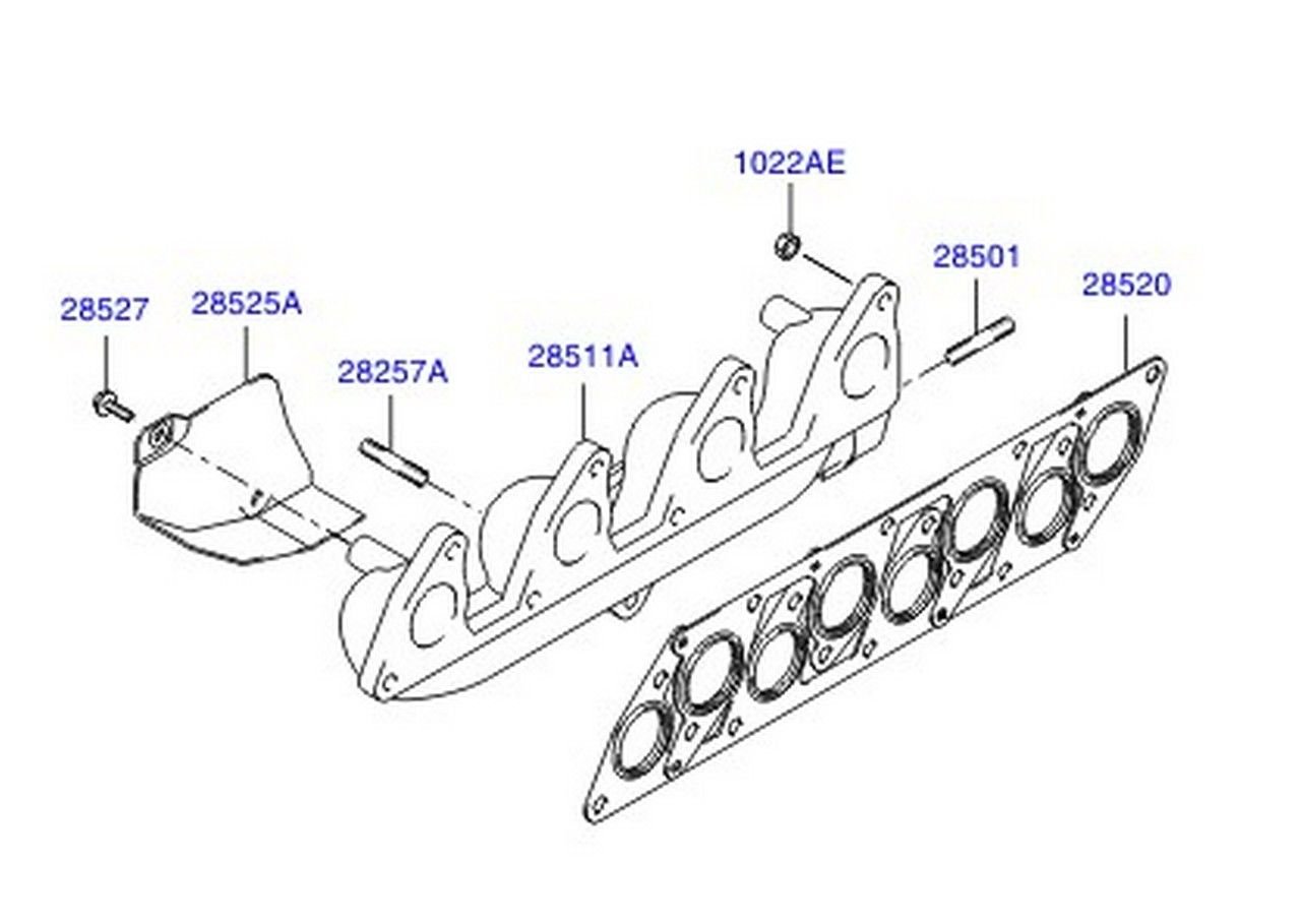 H 100 KMY 2004 EKSOZ MANIFOLD
