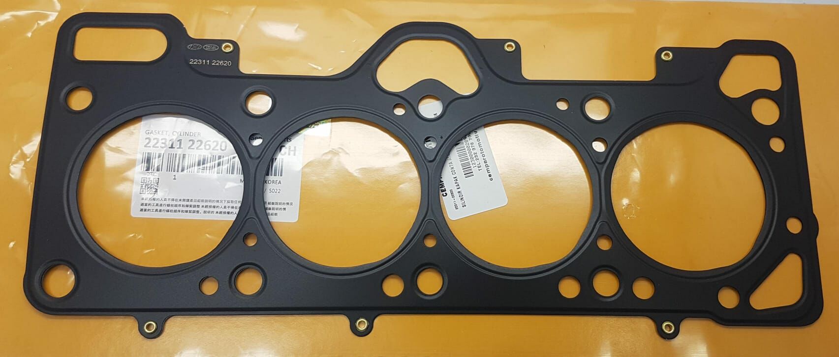 Silindir Kapak Conta Accent 00-06 1.3 Çelik