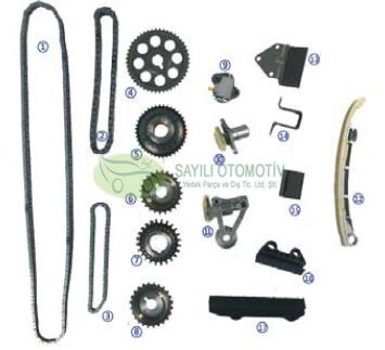 ZINCIR SETI VITARA 98- 2.5 H25 H20 V6