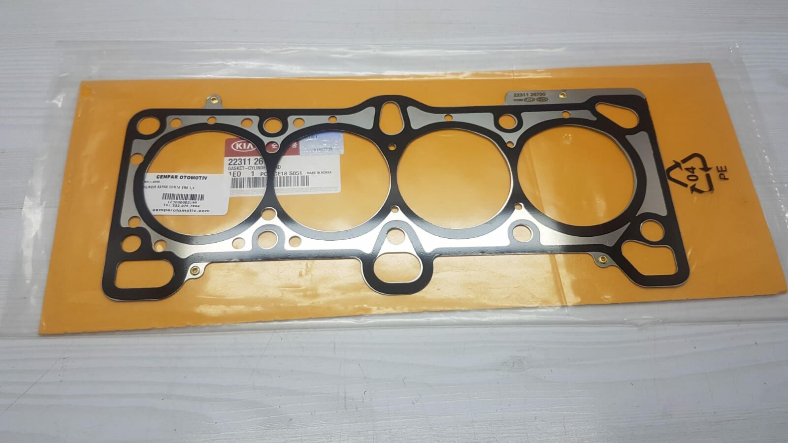 Silindir Kapak Conta Era 1,4