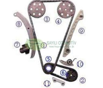 ZINCIR SETI MAZDA 6 03- 2.0