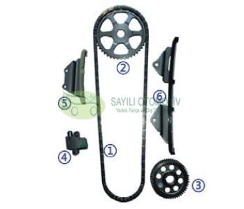 ZINCIR SETI ACCORD 2.2 DIZEL / CRV 03- 2.2
