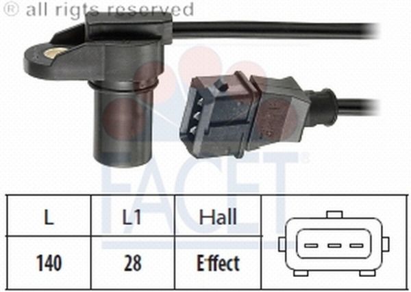 SENSOR EKSANTRIK POZISYON-ELANTRA 96-00