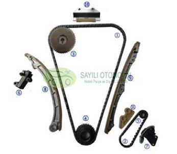 ZINCIR SETI CIVIC 03- 2.0 TYPE-R K20A2 / K20Z4