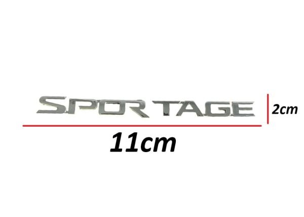 YAZI SPORTAGE 03-16 ARKA (SPORTAGE YAZISI)
