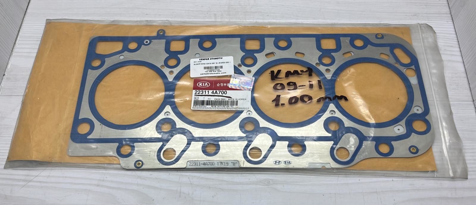 Silindir Kapak Conta Kmy 12-/Starex Crdi