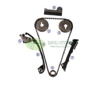 ZINCIR SETI PRIMERA 01- 1.6 QG16 (8 PARCA)