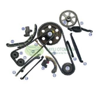 ZINCIR SETI XTRAIL 02- 2.2 DCI YD22