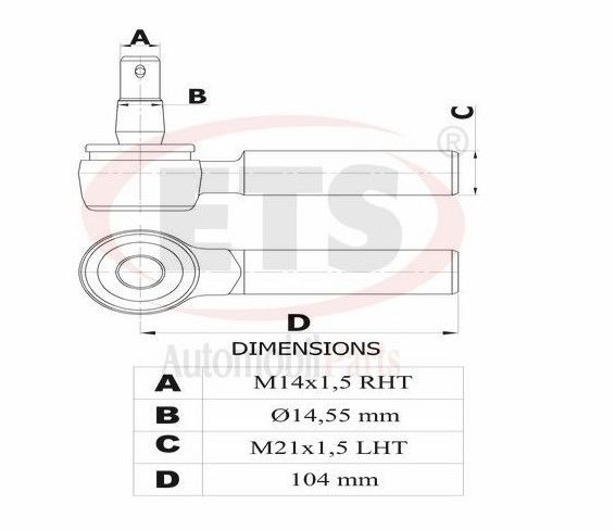 ROT BASI DIS L/R- HILUX LN56/LN85/LN105/LN106/LN145 4WD 83-04