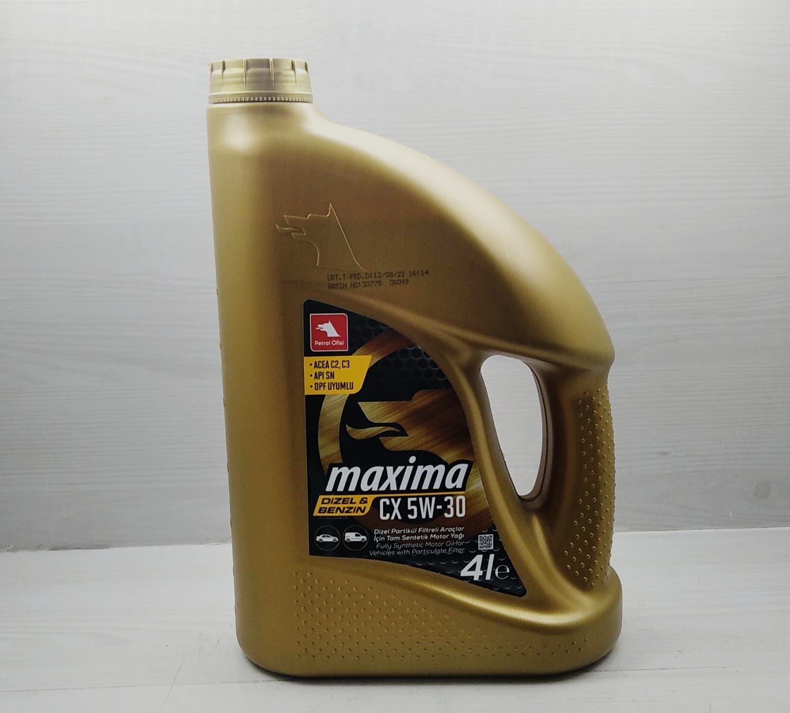 Yağ 5W30 4Lt P.Ofisi Cx Partikullu