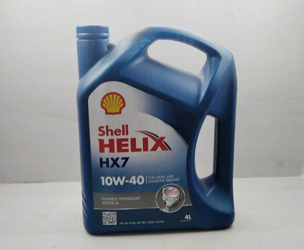 Yağ 10W40 4Lt Shell Helix H*7