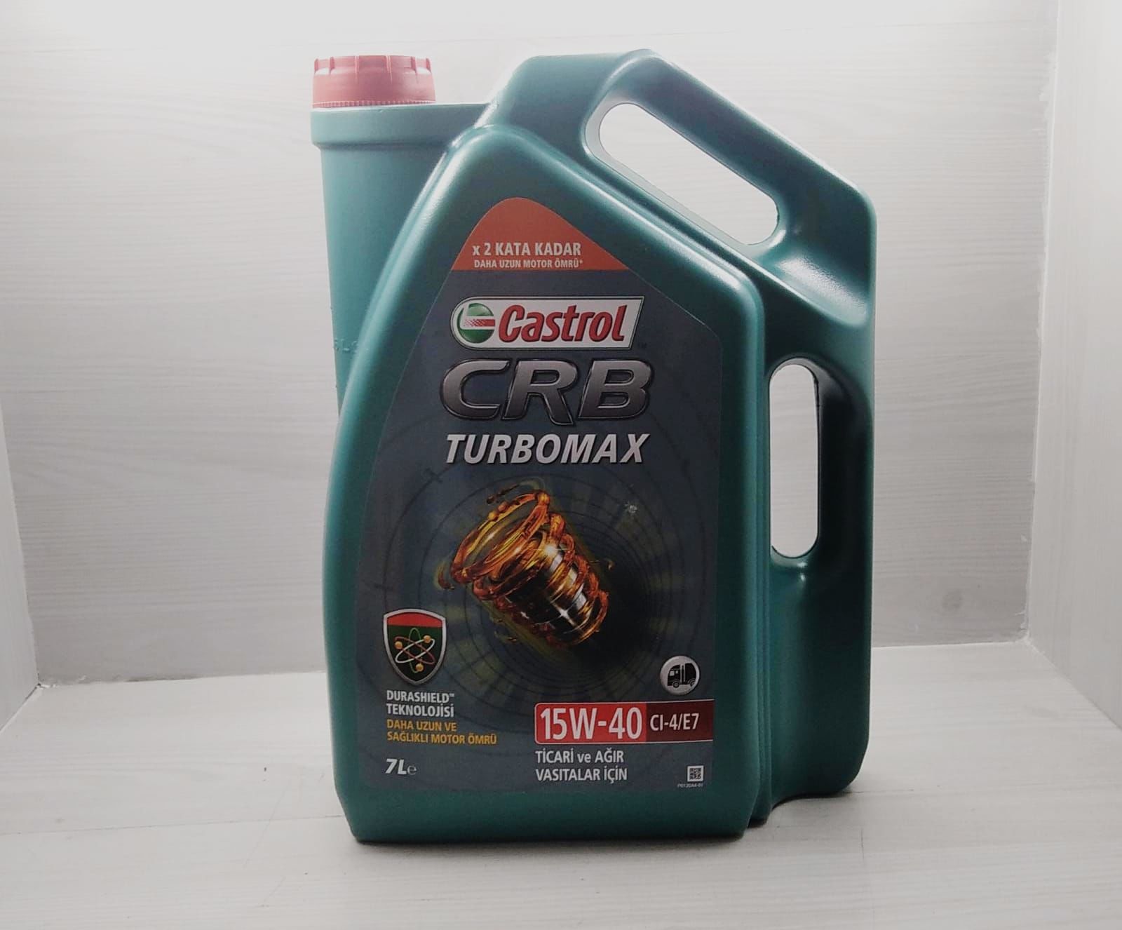 Yağ 15W40 7Lt Castrol Turbomax