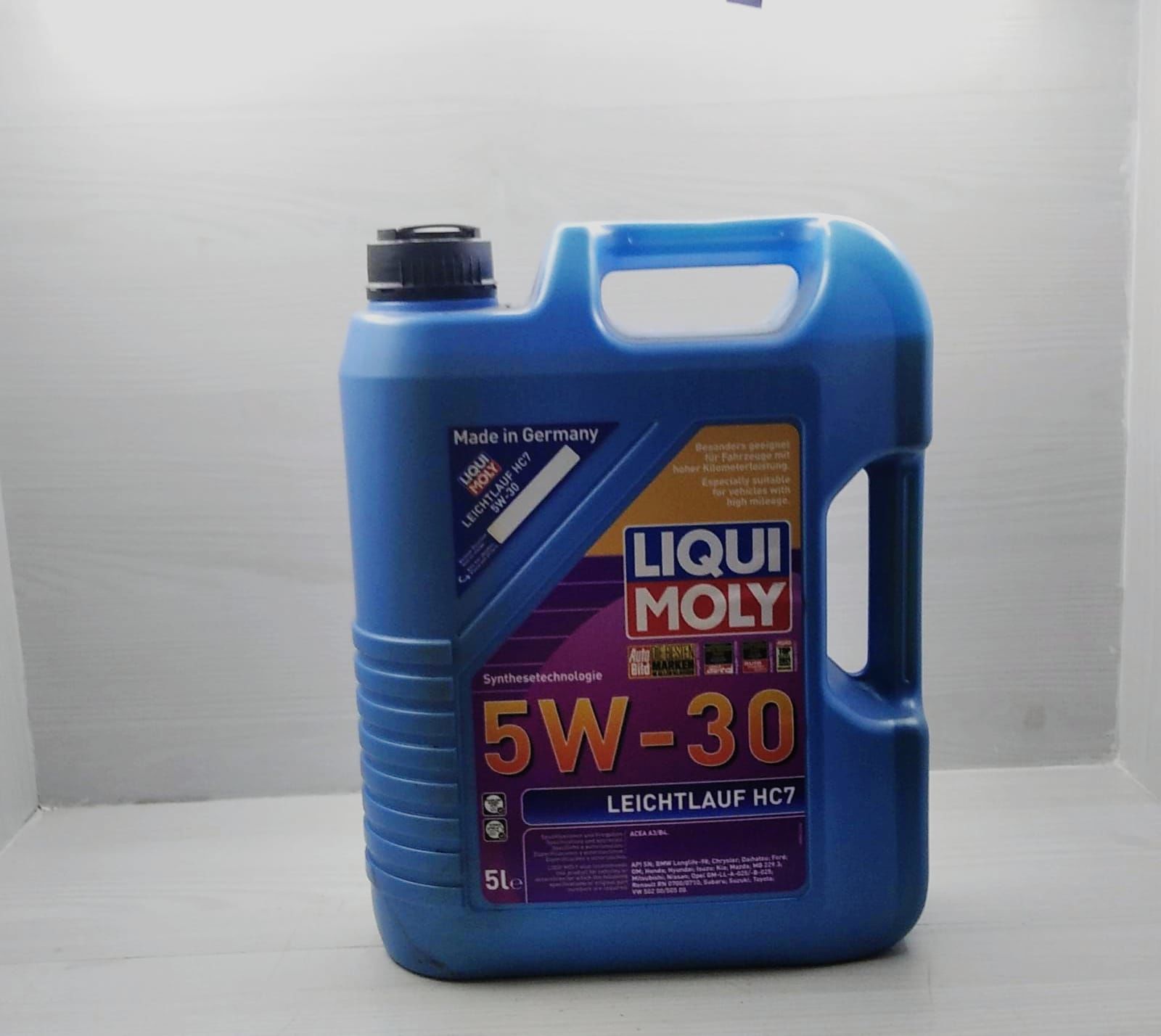 Yağ 5W30 5Lt Liqui Moly Leichtlauf Hc7