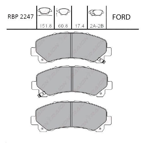 ON FREN BALATA - D-MAX 4WD 07-