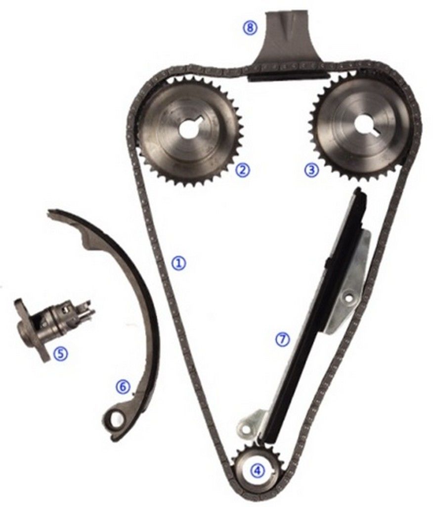 PRIMERA 2,0L 1996-1999 SR20 MOTOR ZİNCİR TAKIMI (8 PARÇA)