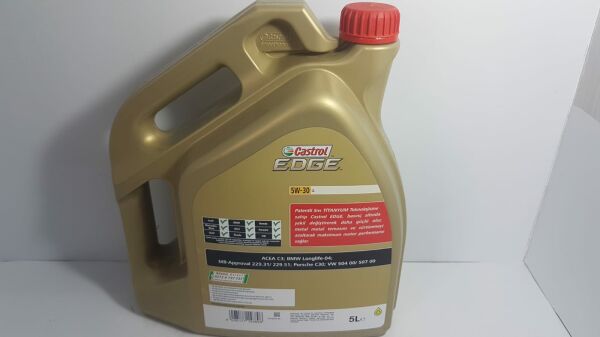 Yağ 5W30 5Lt Castrol Edğe