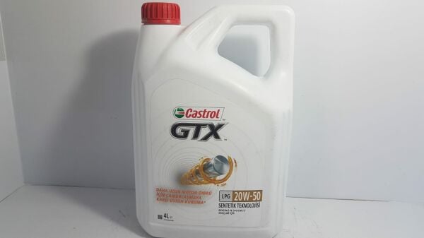 Yağ 20W50 4Lt Castrol Lpğ