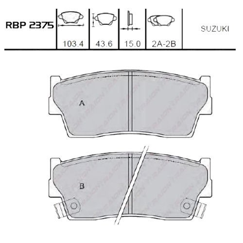 ON FREN BALATA - VITARA 3 KAPI 90-98